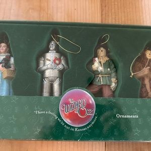 Wizard of Oz ornament set 2000